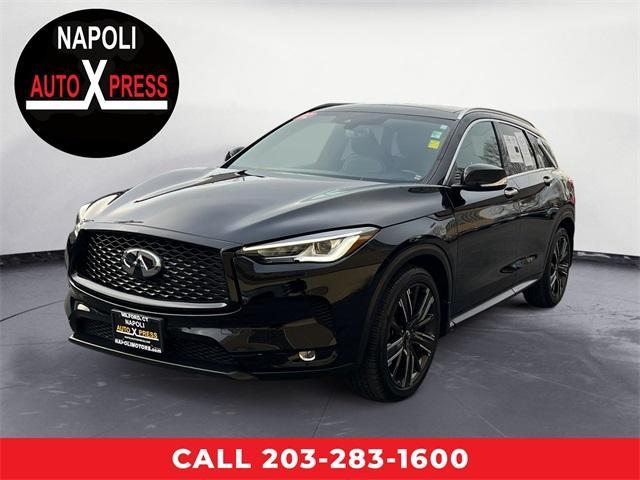 used 2022 INFINITI QX50 car, priced at $27,685