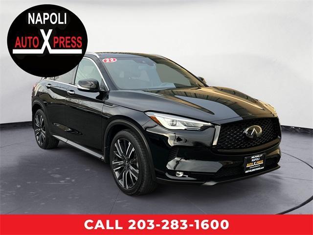 used 2022 INFINITI QX50 car, priced at $27,685