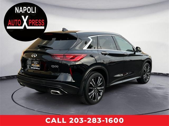 used 2022 INFINITI QX50 car, priced at $27,685