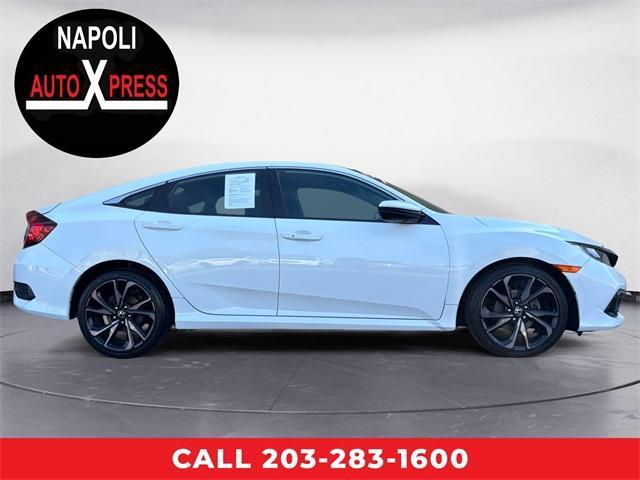 used 2021 Honda Civic car, priced at $23,846