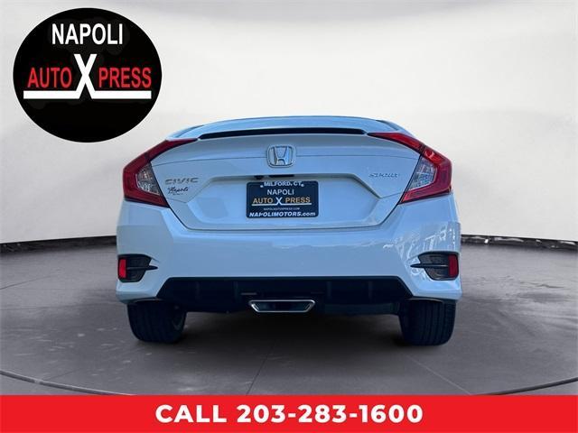 used 2021 Honda Civic car, priced at $23,846