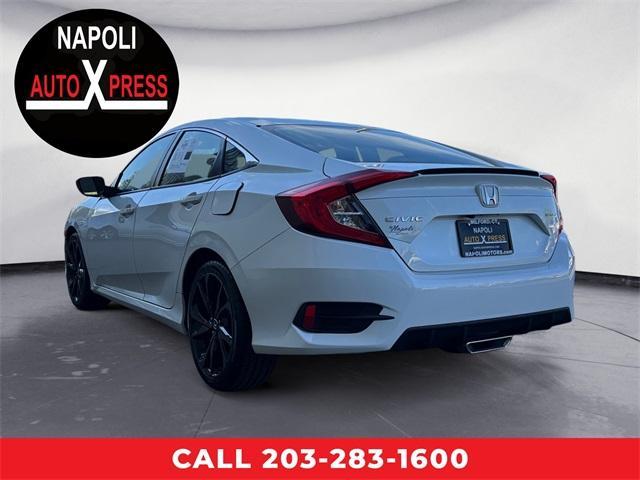 used 2021 Honda Civic car, priced at $23,846
