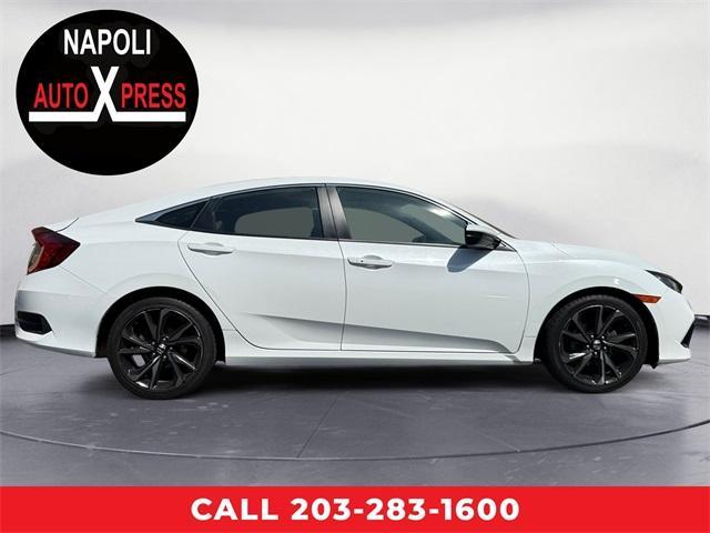 used 2021 Honda Civic car, priced at $23,846