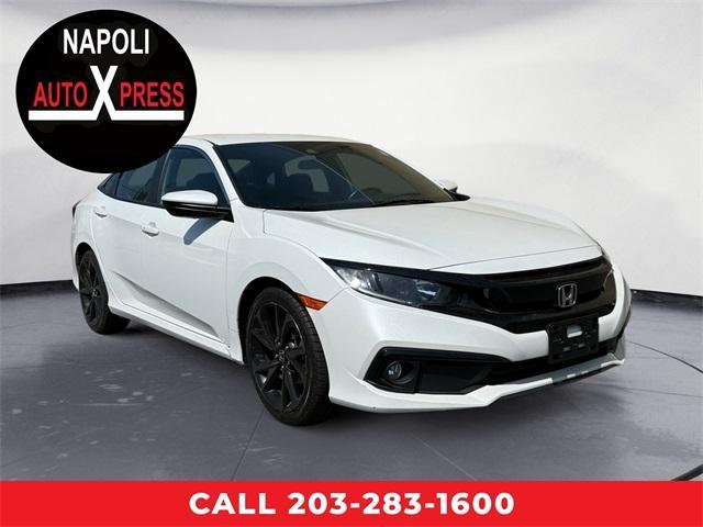 used 2021 Honda Civic car, priced at $23,846
