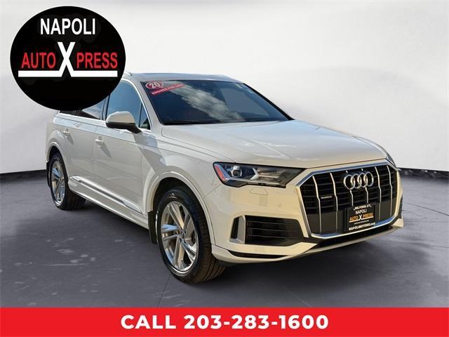 used 2020 Audi Q7 car, priced at $30,900