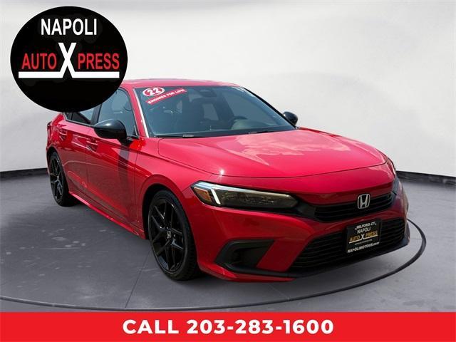 used 2022 Honda Civic car, priced at $24,878