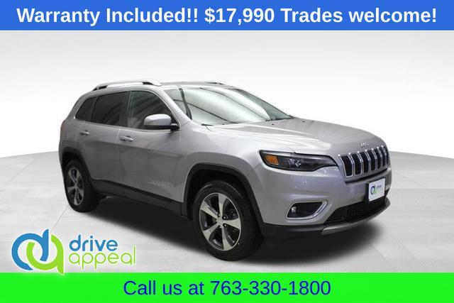 used 2019 Jeep Cherokee car, priced at $17,990