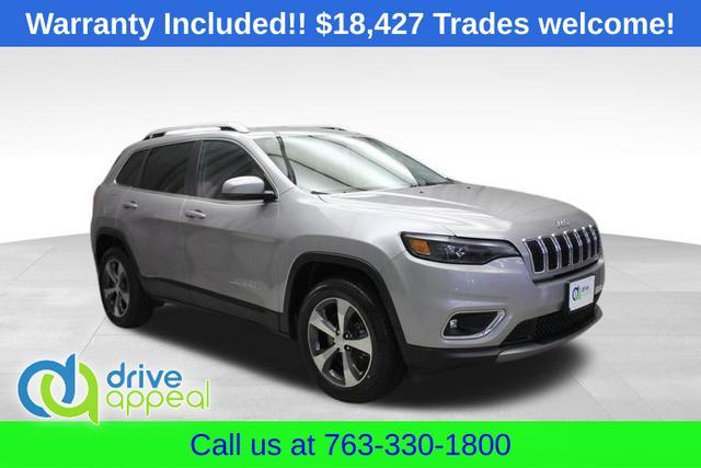 used 2019 Jeep Cherokee car, priced at $18,427