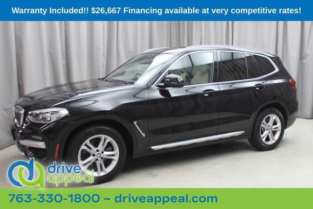 used 2021 BMW X3 car, priced at $26,667