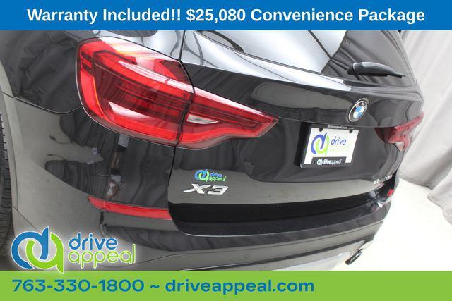 used 2021 BMW X3 car, priced at $25,080