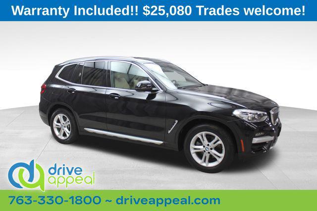 used 2021 BMW X3 car, priced at $25,080