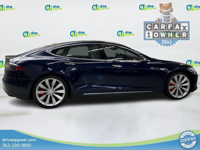 used 2014 Tesla Model S car, priced at $24,990