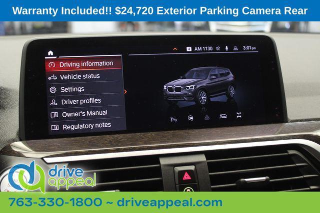 used 2020 BMW X3 car, priced at $24,720