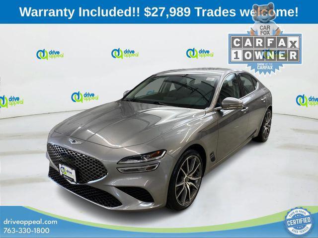 used 2023 Genesis G70 car, priced at $27,989