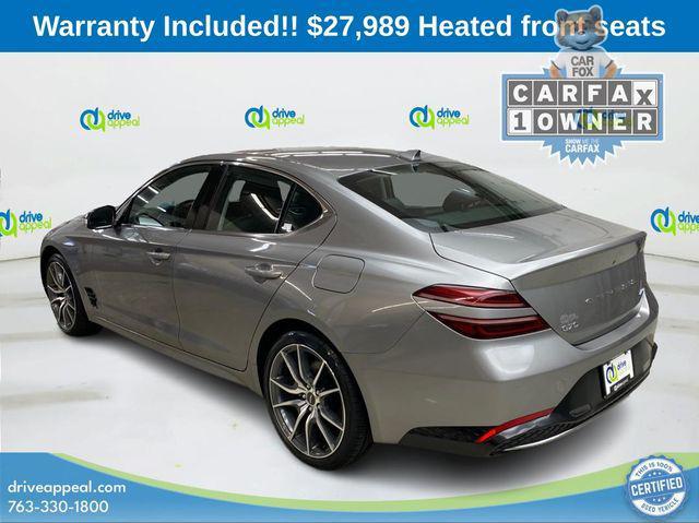 used 2023 Genesis G70 car, priced at $27,989