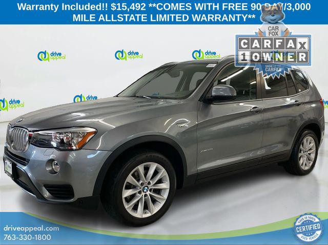 used 2016 BMW X3 car, priced at $15,492