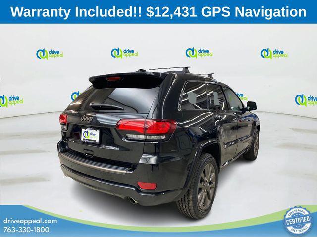 used 2016 Jeep Grand Cherokee car, priced at $12,431