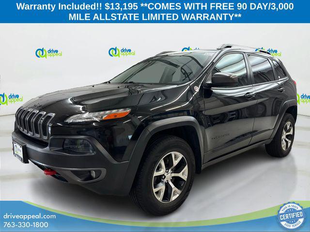 used 2015 Jeep Cherokee car, priced at $13,195