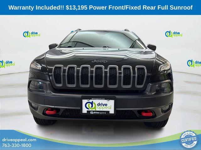 used 2015 Jeep Cherokee car, priced at $13,195