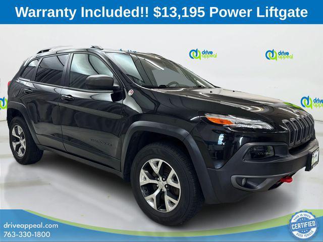 used 2015 Jeep Cherokee car, priced at $13,195