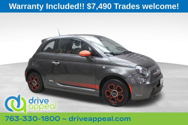 used 2017 FIAT 500e car, priced at $7,490