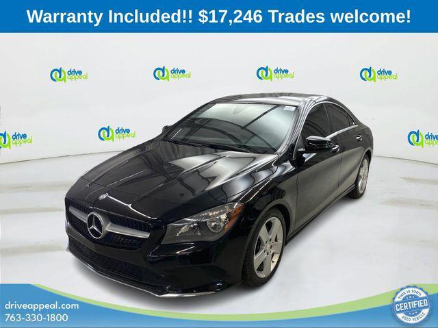 used 2018 Mercedes-Benz CLA 250 car, priced at $17,246