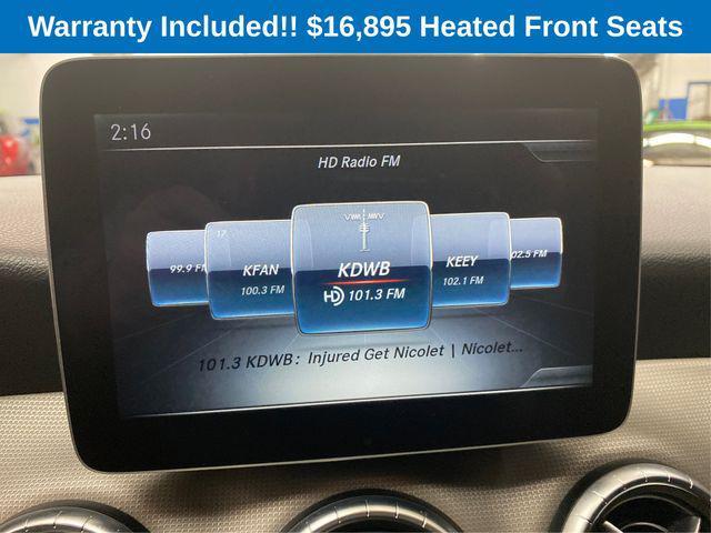 used 2018 Mercedes-Benz CLA 250 car, priced at $16,895