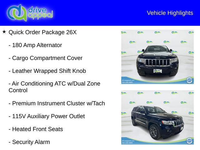 used 2012 Jeep Grand Cherokee car, priced at $9,990