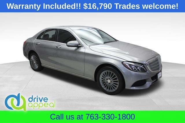 used 2015 Mercedes-Benz C-Class car, priced at $16,790