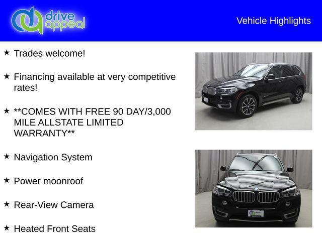 used 2017 BMW X5 car, priced at $21,990