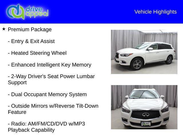 used 2017 INFINITI QX60 car, priced at $15,832