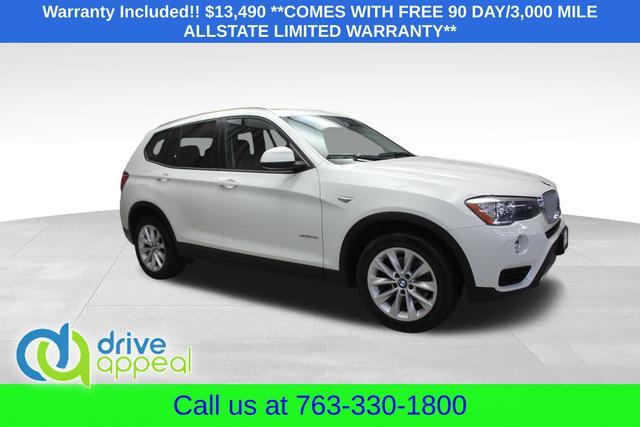 used 2016 BMW X3 car, priced at $13,490
