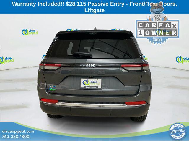 used 2022 Jeep Grand Cherokee 4xe car, priced at $28,115