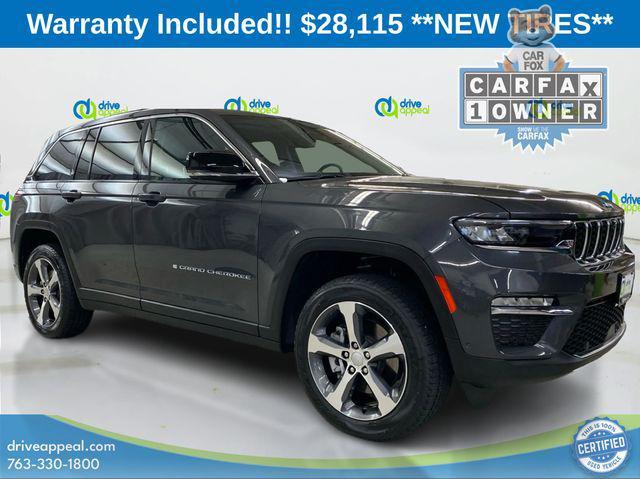 used 2022 Jeep Grand Cherokee 4xe car, priced at $28,115