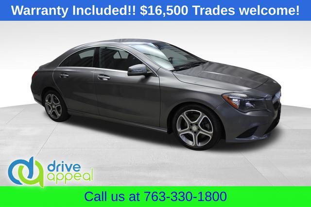 used 2015 Mercedes-Benz CLA-Class car, priced at $16,500