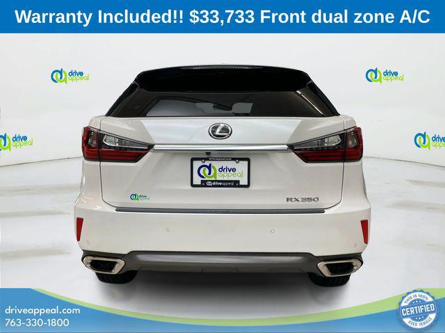 used 2017 Lexus RX 350 car, priced at $33,733