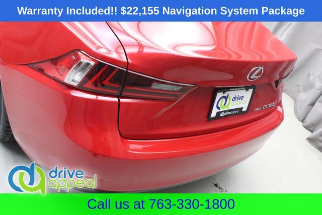 used 2016 Lexus IS 300 car, priced at $22,155