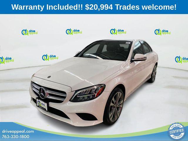 used 2019 Mercedes-Benz C-Class car, priced at $20,994