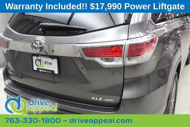 used 2015 Toyota Highlander car, priced at $17,990