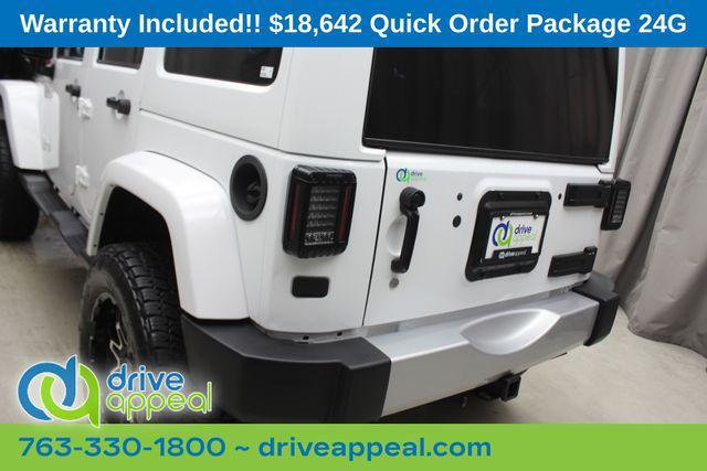 used 2015 Jeep Wrangler Unlimited car, priced at $18,642