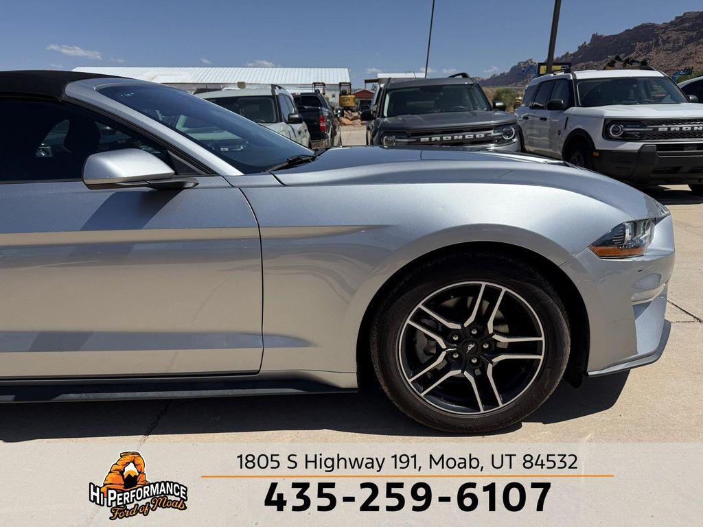 used 2021 Ford Mustang car, priced at $24,243