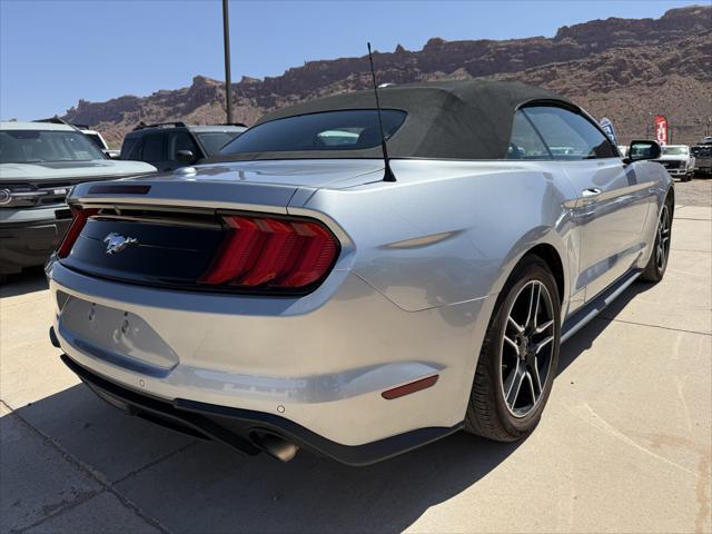 used 2021 Ford Mustang car, priced at $25,255