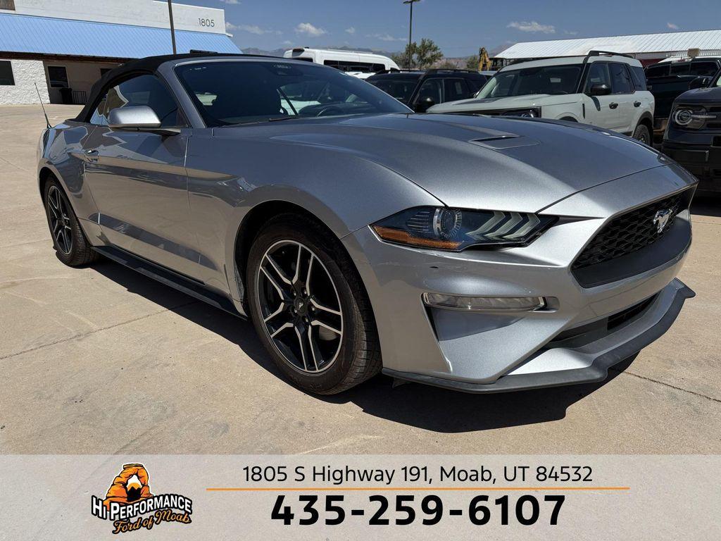 used 2021 Ford Mustang car, priced at $24,243