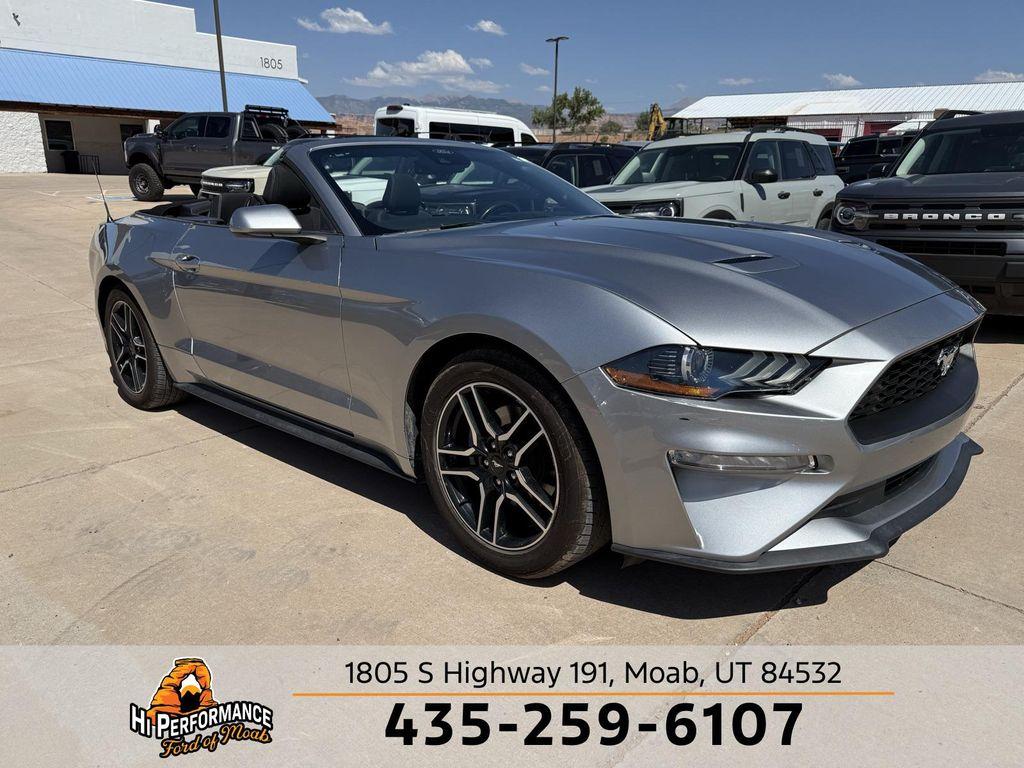 used 2021 Ford Mustang car, priced at $24,243
