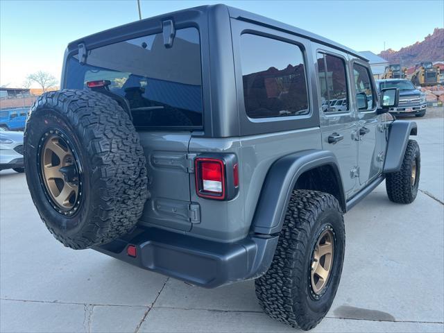 used 2021 Jeep Wrangler Unlimited car, priced at $40,544