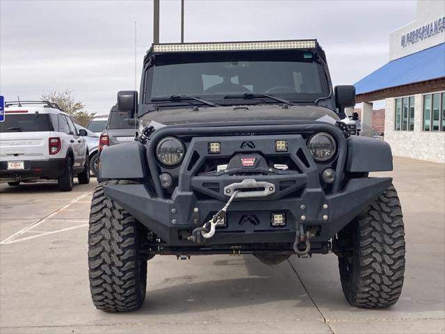 used 2016 Jeep Wrangler Unlimited car, priced at $25,536