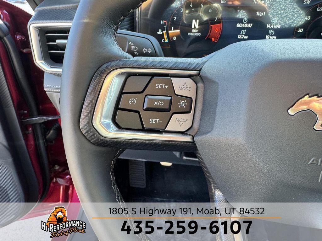 new 2025 Ford Mustang car, priced at $56,495