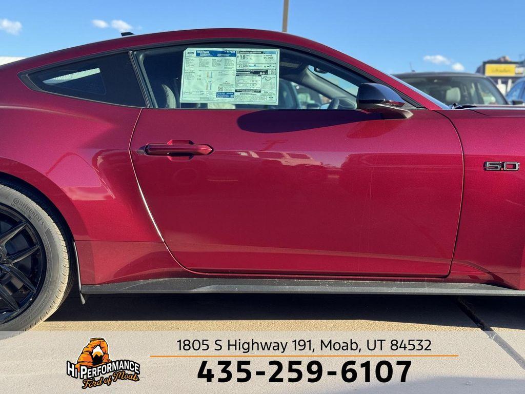 new 2025 Ford Mustang car, priced at $56,495