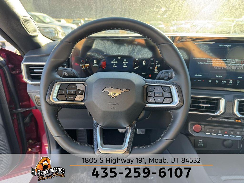 new 2025 Ford Mustang car, priced at $56,495