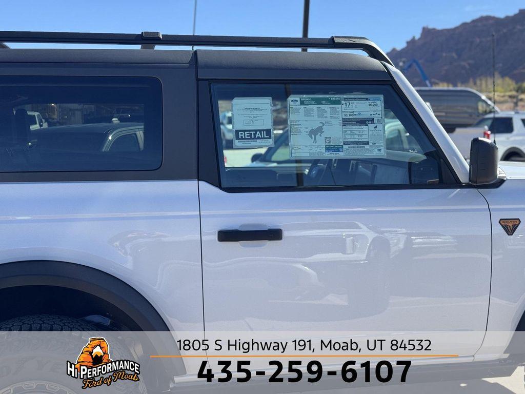 new 2025 Ford Bronco car, priced at $59,510